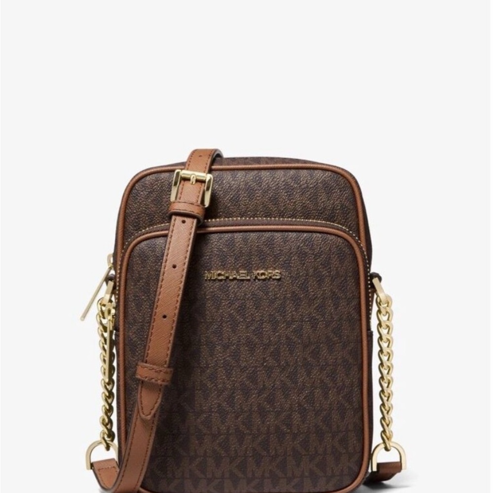 NWT Michael Kors Medium Travel Jet Set Crossbody